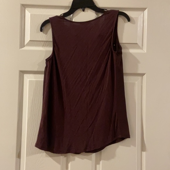 Express Deep purple top - Picture 2 of 3